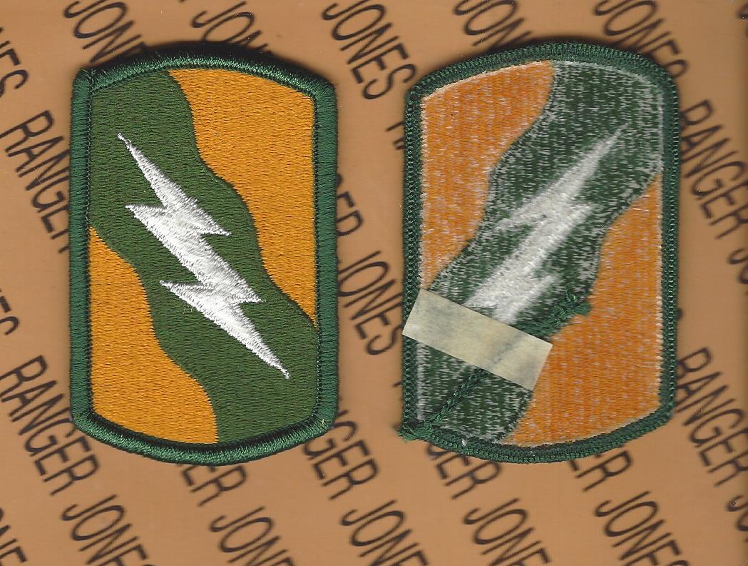 US ARMY 155th Armored Brigade 3" dress uniform patch m/e