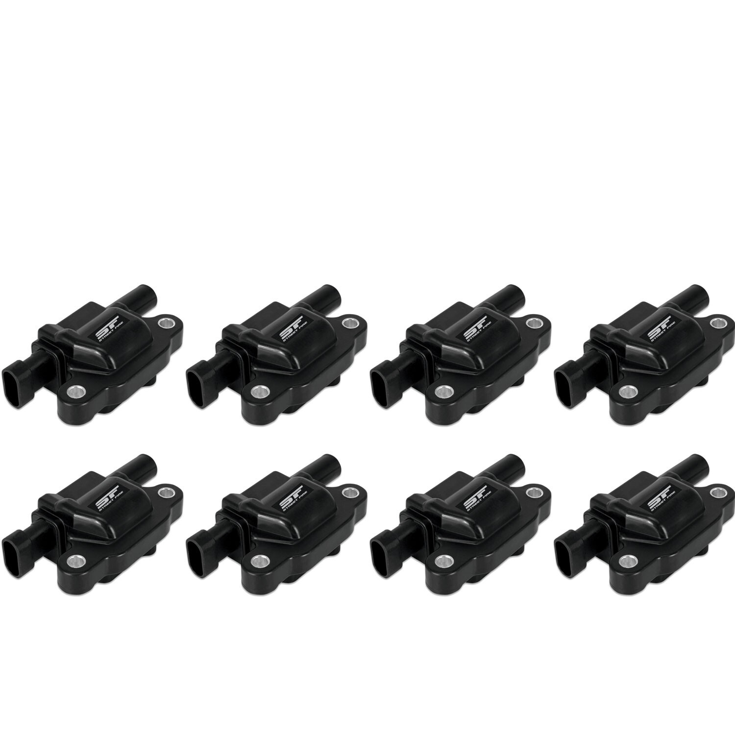 MSD Street Fire Ignition Black Coil 8 Pack For 2010-2015 Chevrolet Camaro 55118