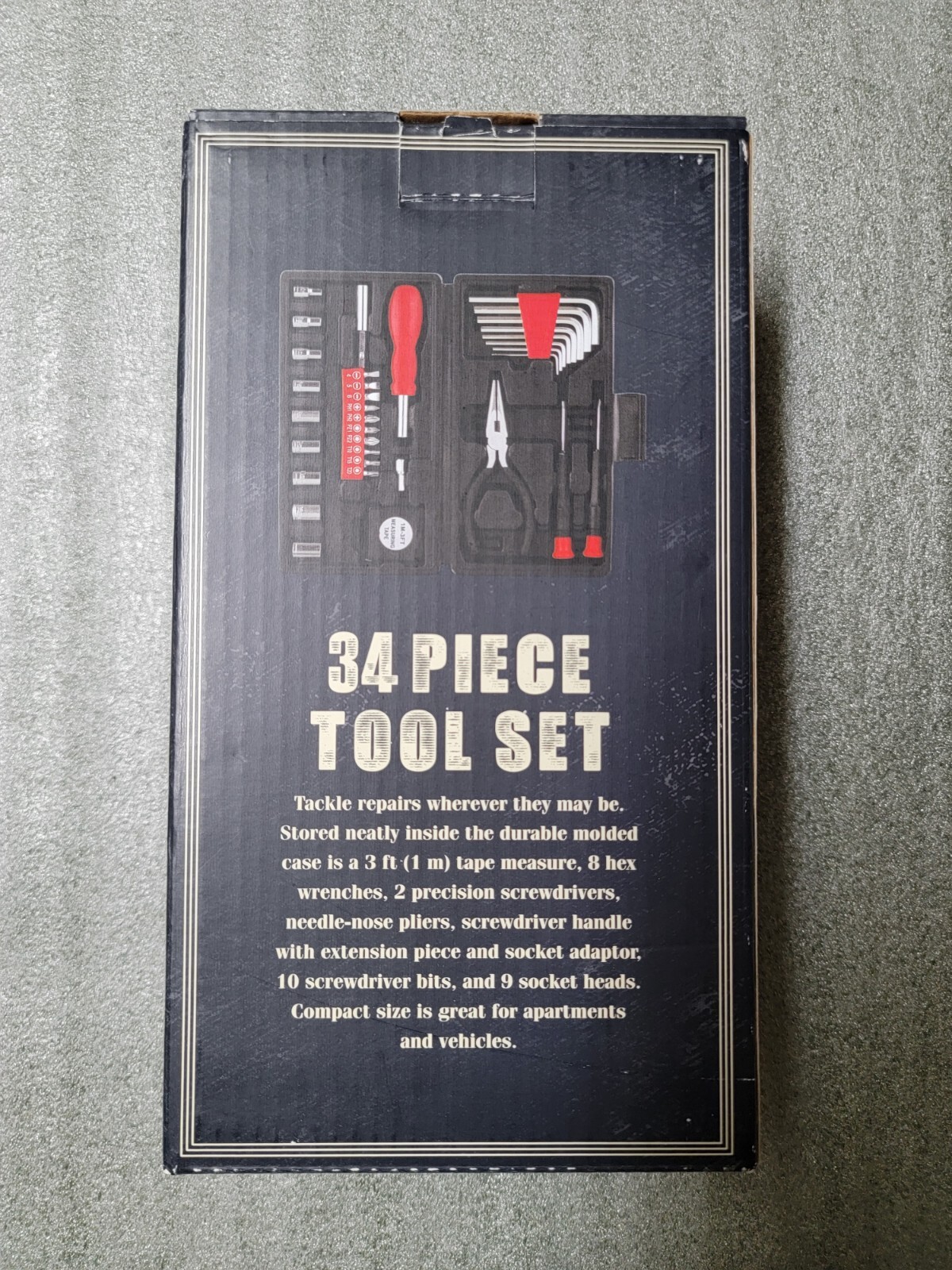 Grandstar 34 Piece Tool Set *Never Used* Open Box*