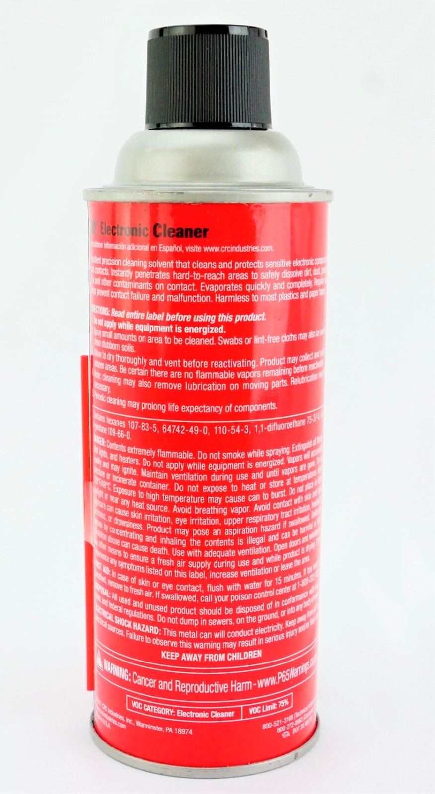 CRC QD Electronic Cleaner 11 oz Can 05103