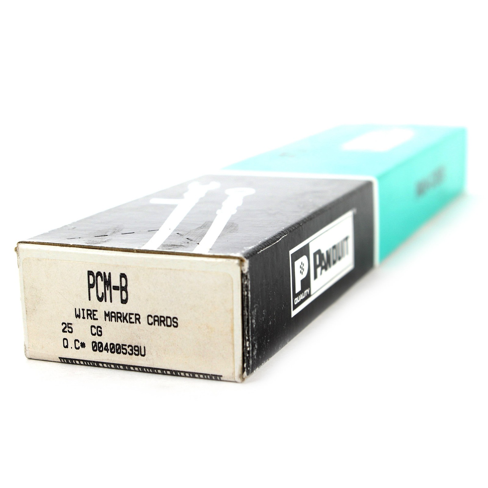 PANDUIT PCM-B PAN-CODE PRE-PRINTED "B" PCM VINYL CLOTH MARKER CARDS (5 PACK)
