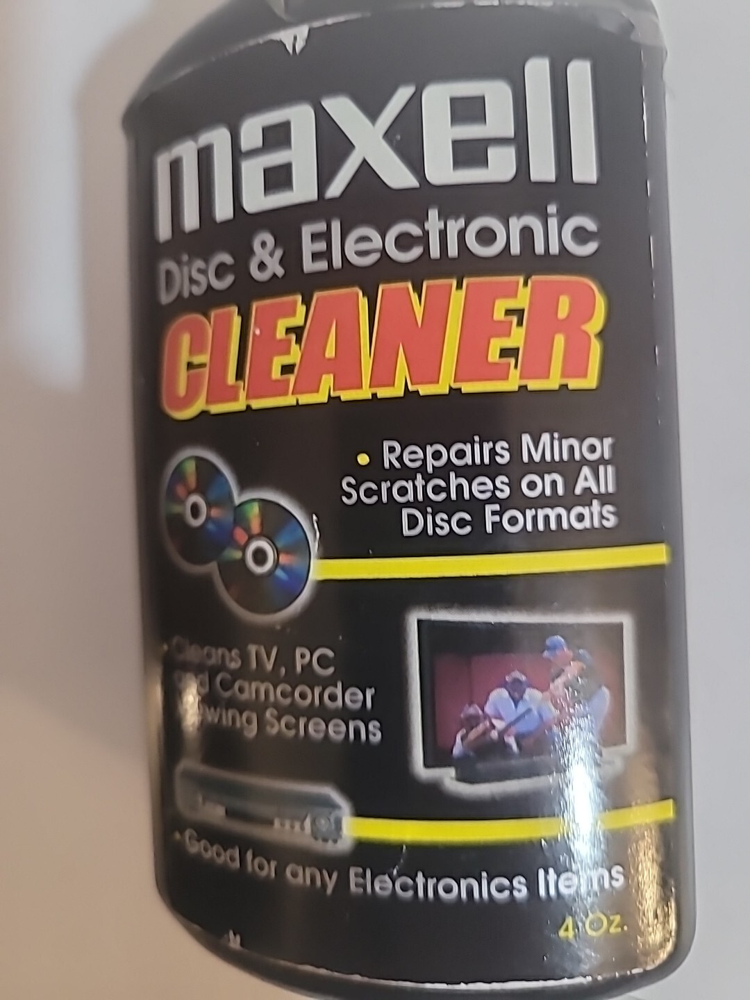 Maxwell Disc Electronic Cleaner 4oz Solution New