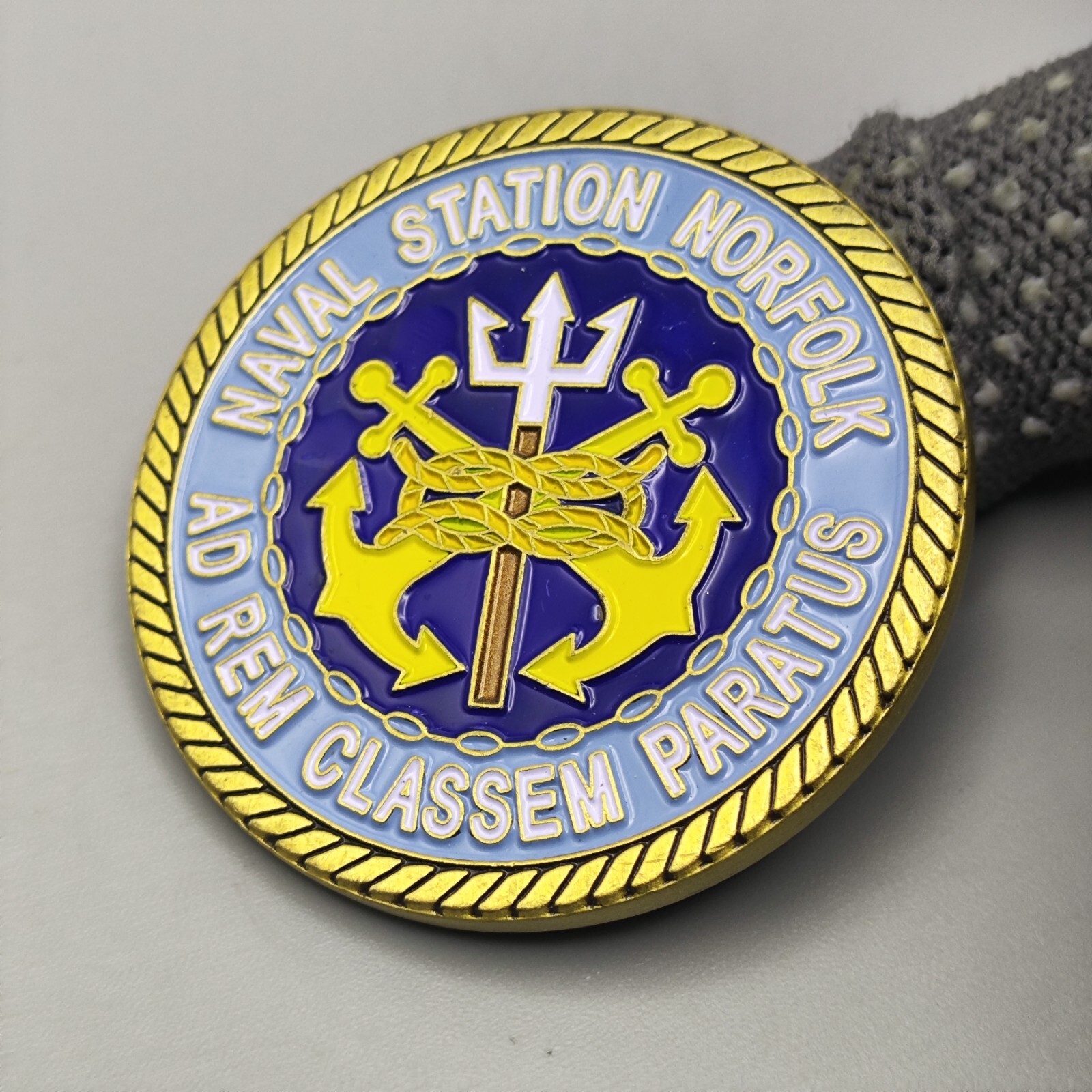 US Naval Station Norfolk Challenge Coin