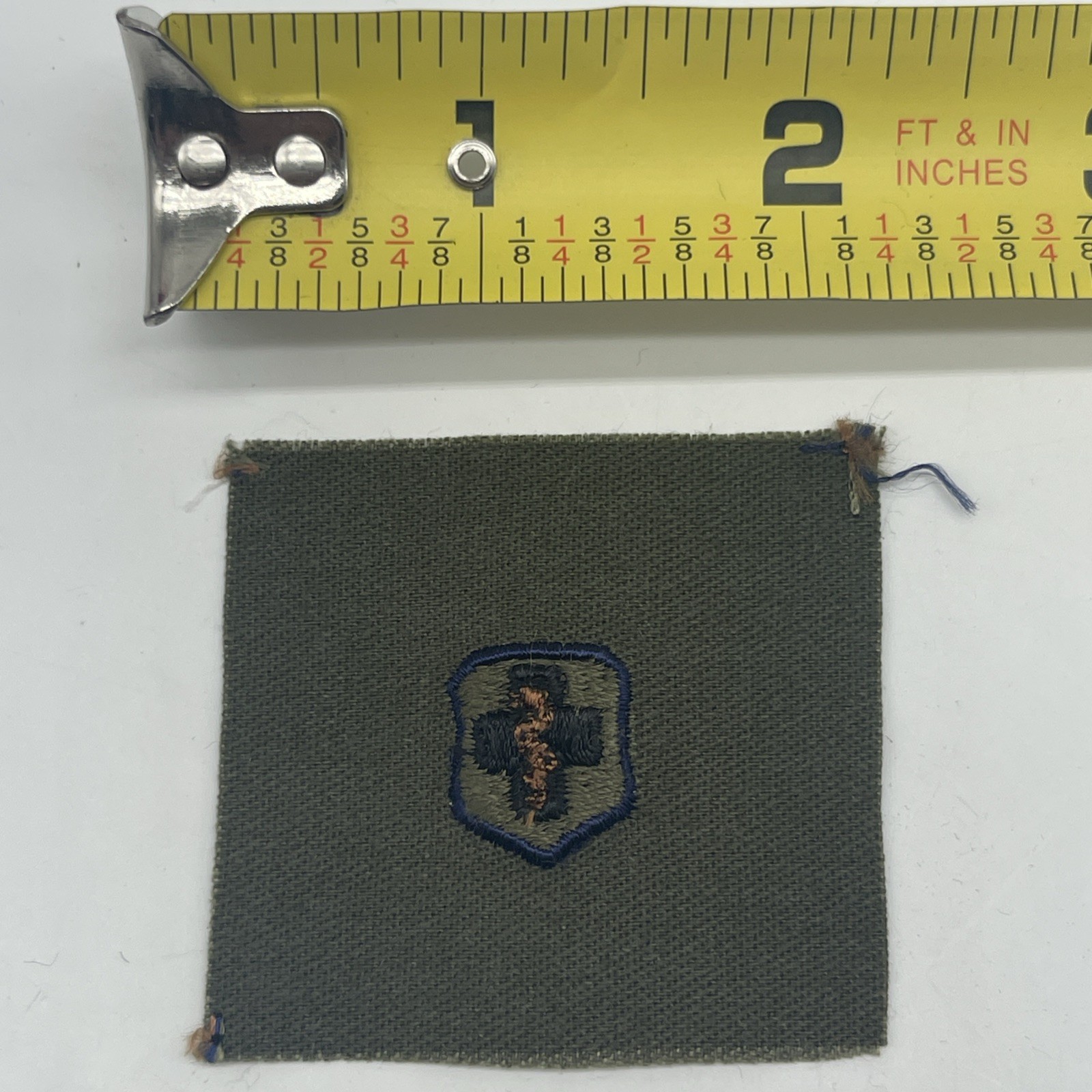 U.S. Military Air Force Medical Tech Technician Badge Embroidered Cloth Subdued