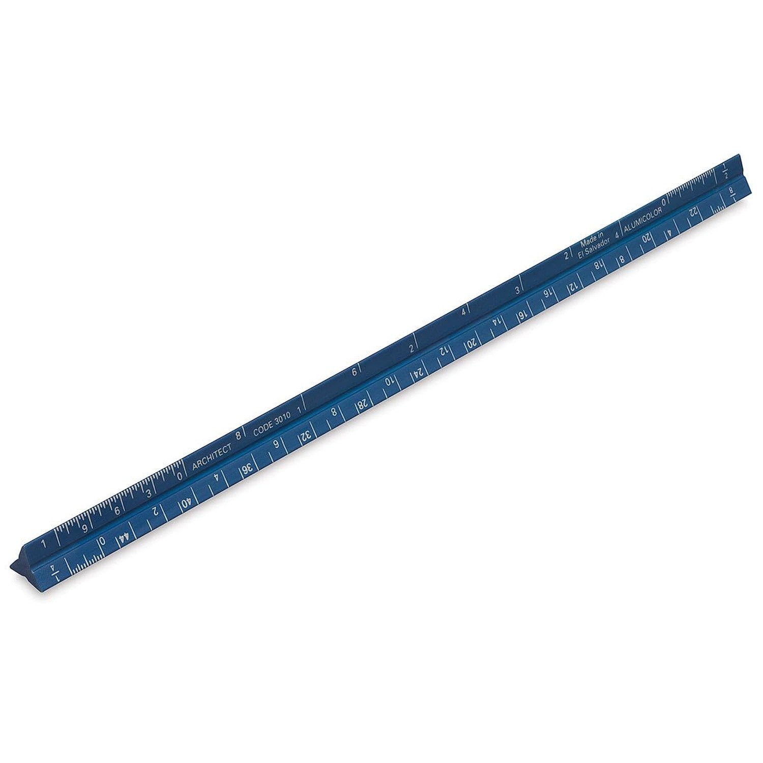 Alumicolor Pocket-Size Architect Scale, Aluminum, 6 inches, Blue (3010-5)