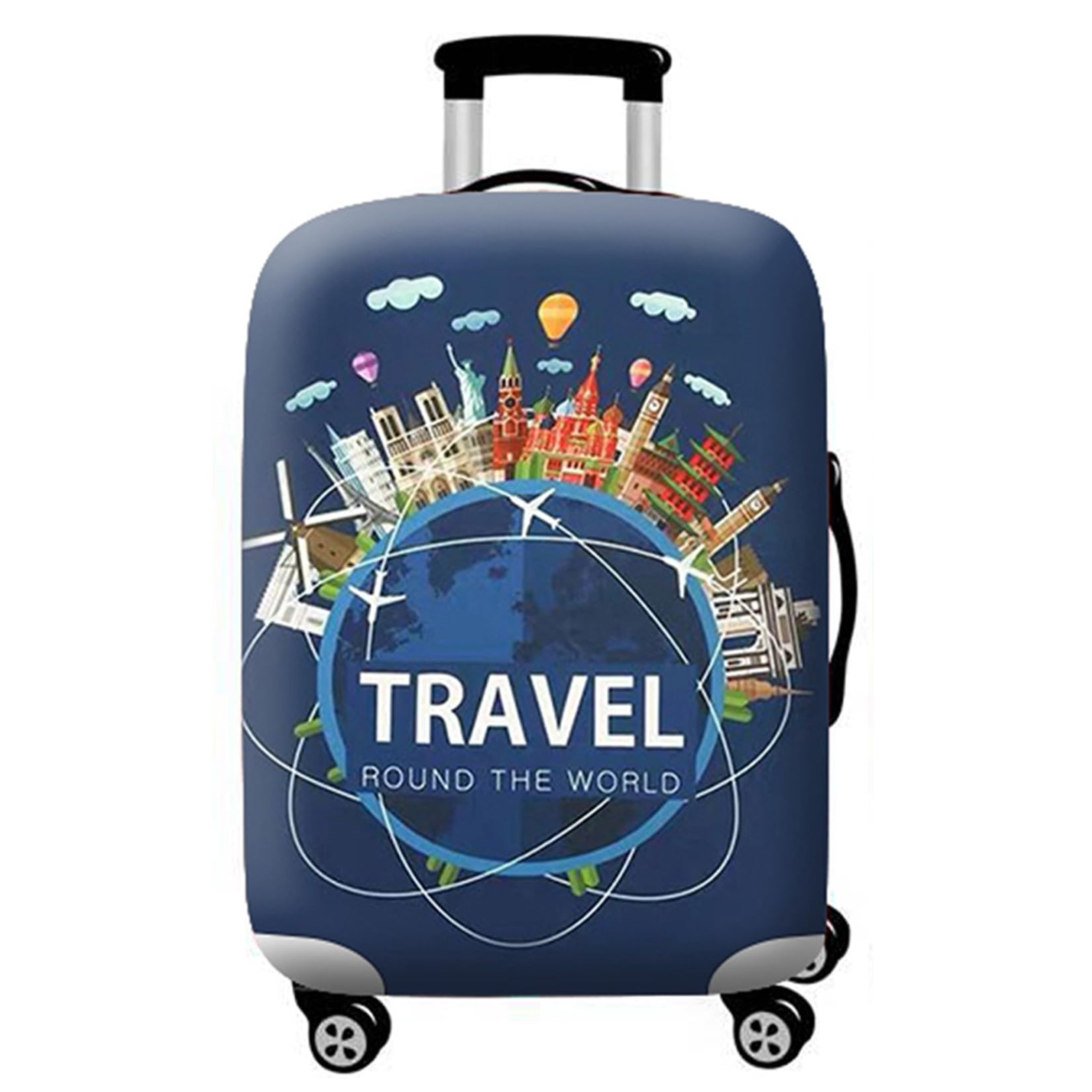 WUJIAONIAO Travel Luggage Cover S (for 18--20 inch luggage), A9 TRAVEL
