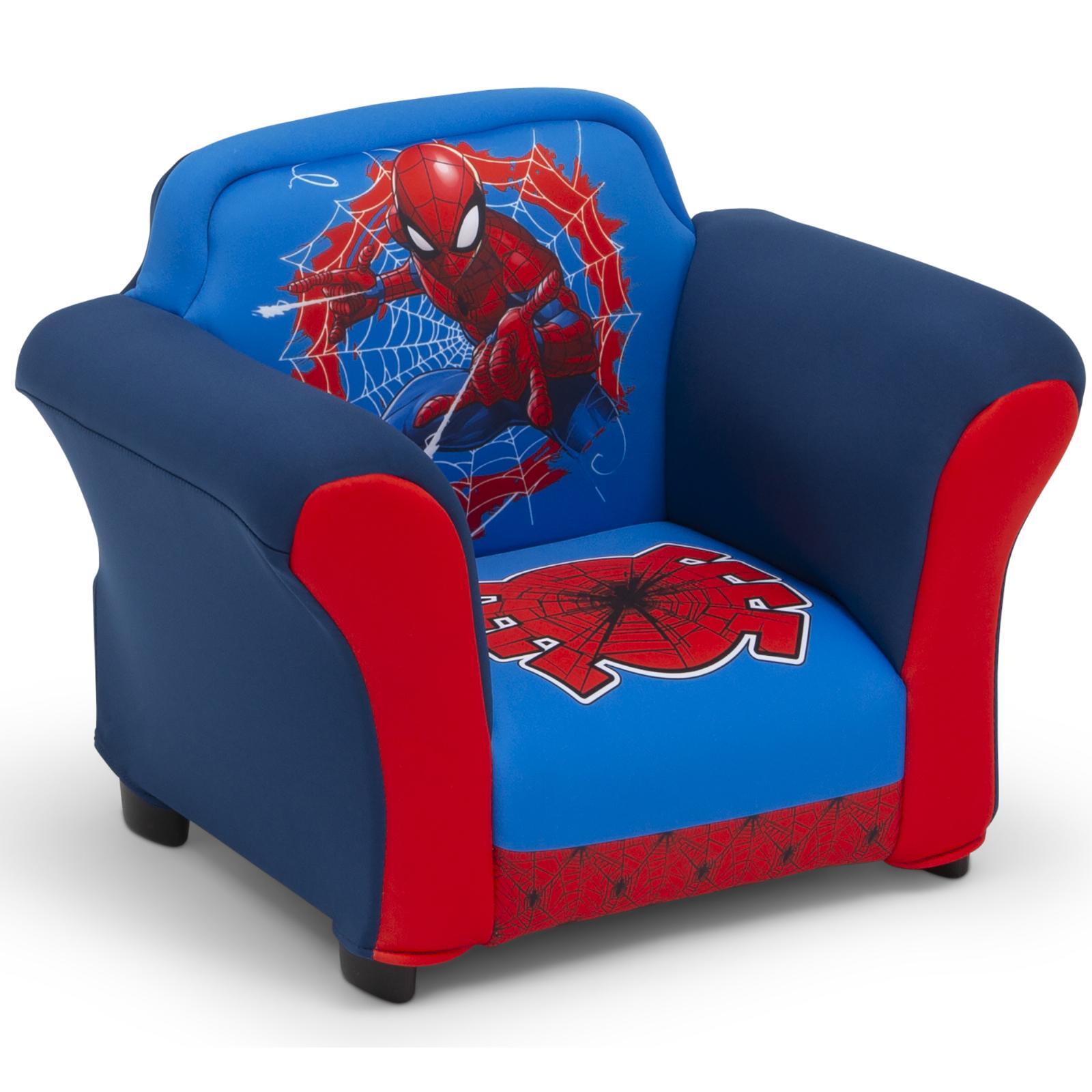 Spider-Man Upholstered Chair For Kids Children's Furniture Toddlers 18+ Months