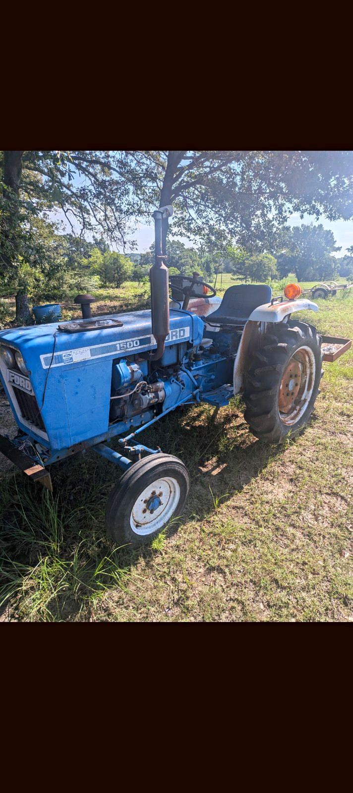 1980s Ford 1500 Tractor With 3 Inplements- Ready To Go To Work!