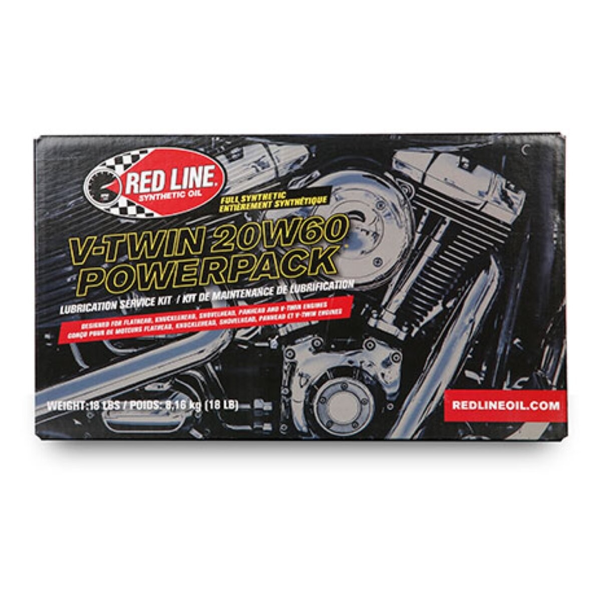 Red Line 20W-60 V-Twin Powerpack - 90231