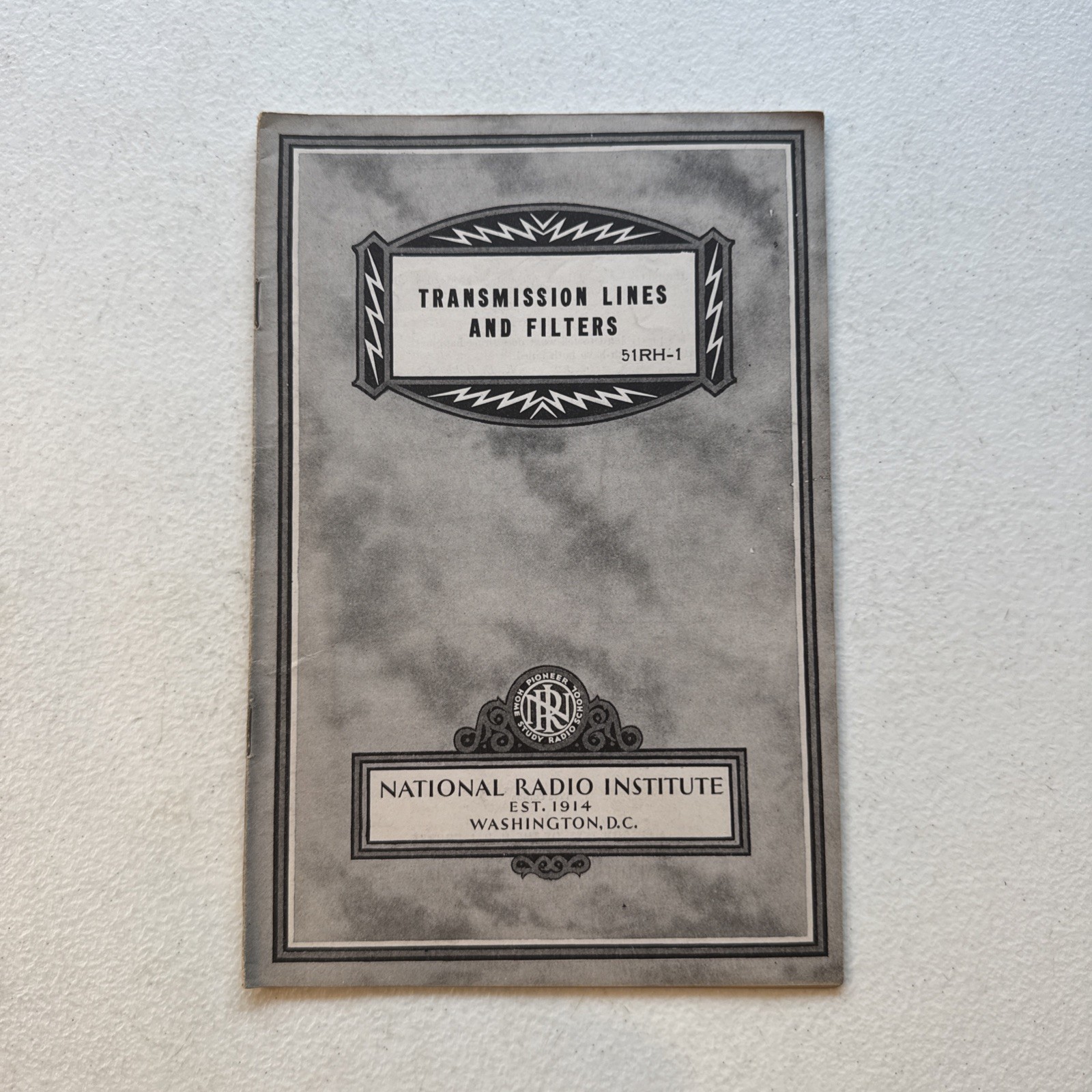 National Radio Institute 1948 Transmission Lines And Filters Booklet
