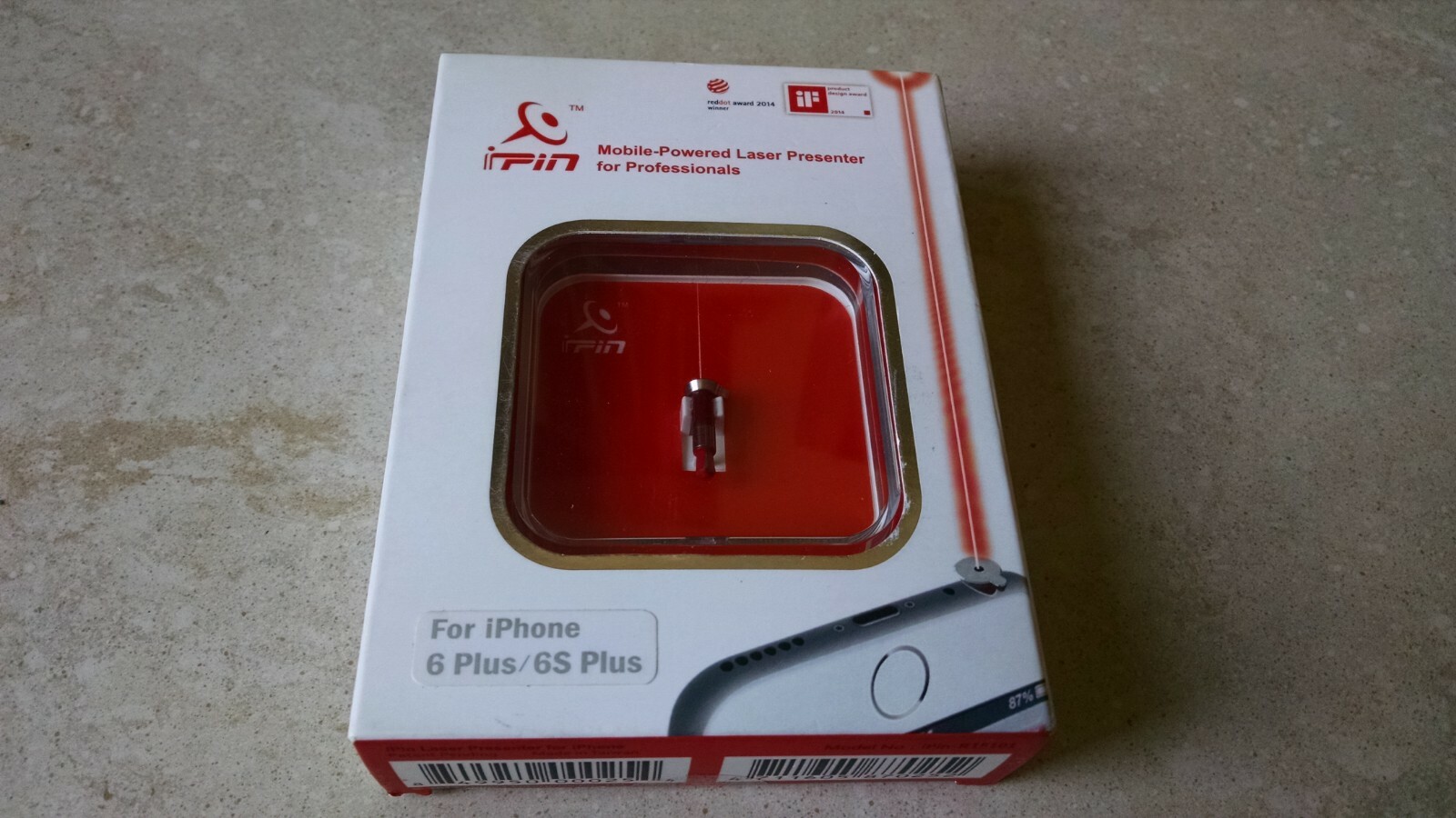 iPin mobile powered laser presenter_professional_for iPhone 6Plus/6S Plus_NIB