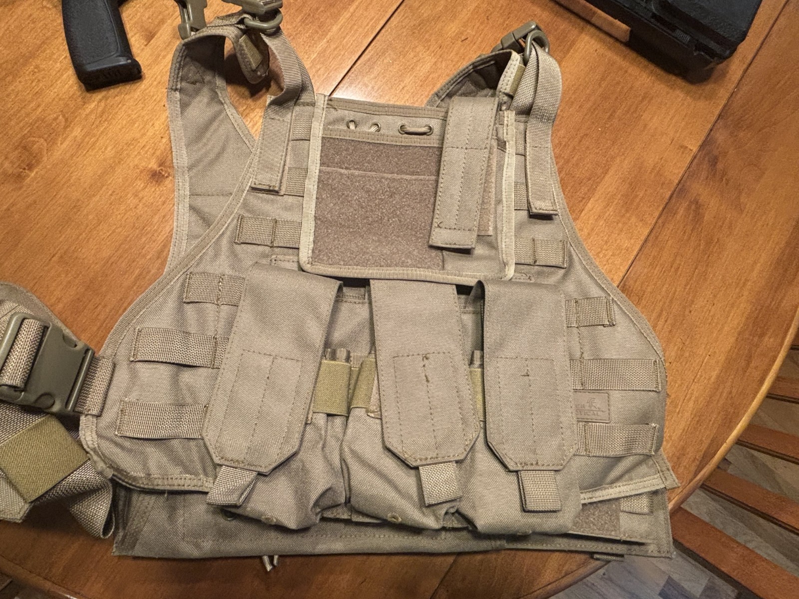 airsoft rifle, pistol, and accessories