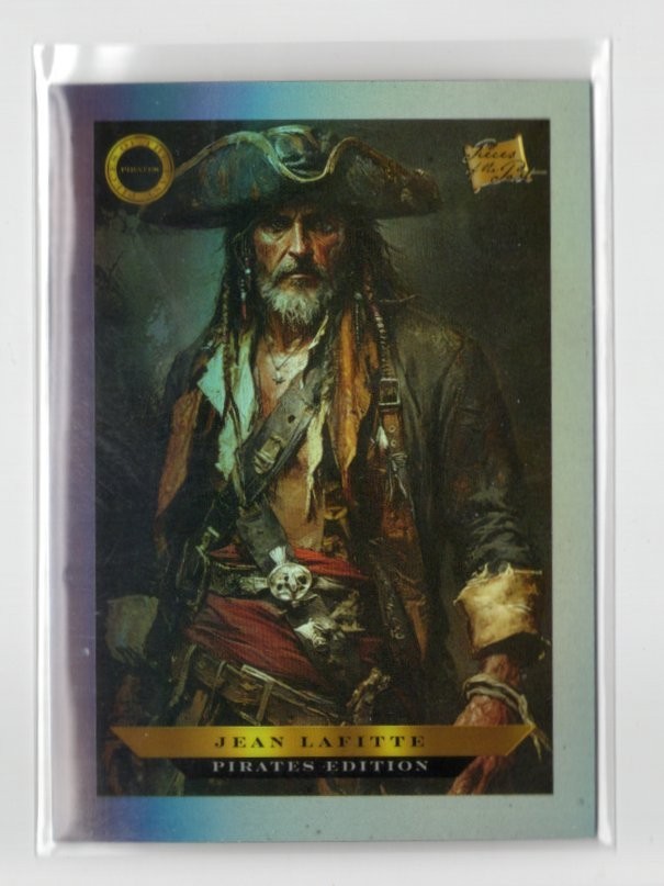 2025 Pieces of the Past Pirates Edition Jean Lafitte Base Card #B-621