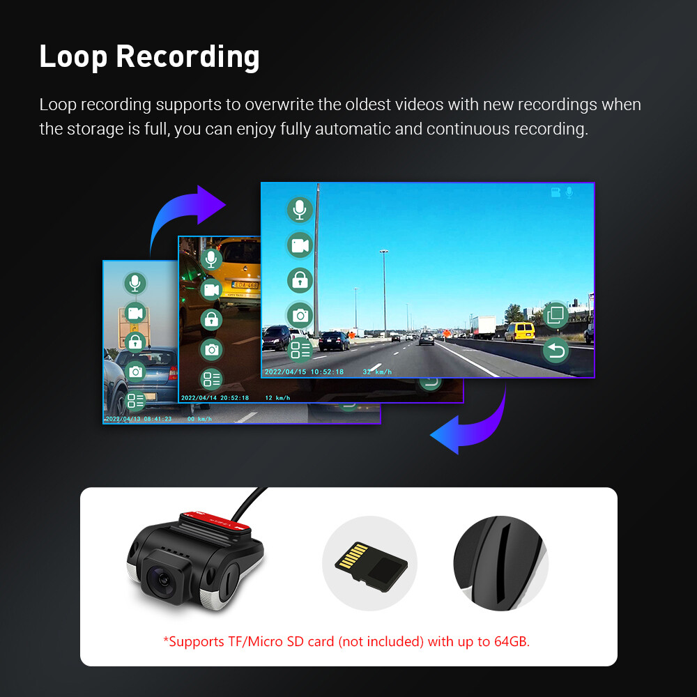 1280*720 HD Car DVR Camera Wide Angle 140° Video Recorder Dash Cam USB Wired NEW