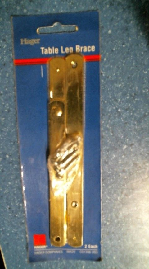 Hager 00520 CD1308 US3, Table Leg Brace, 2pk., FREE SHIPPING