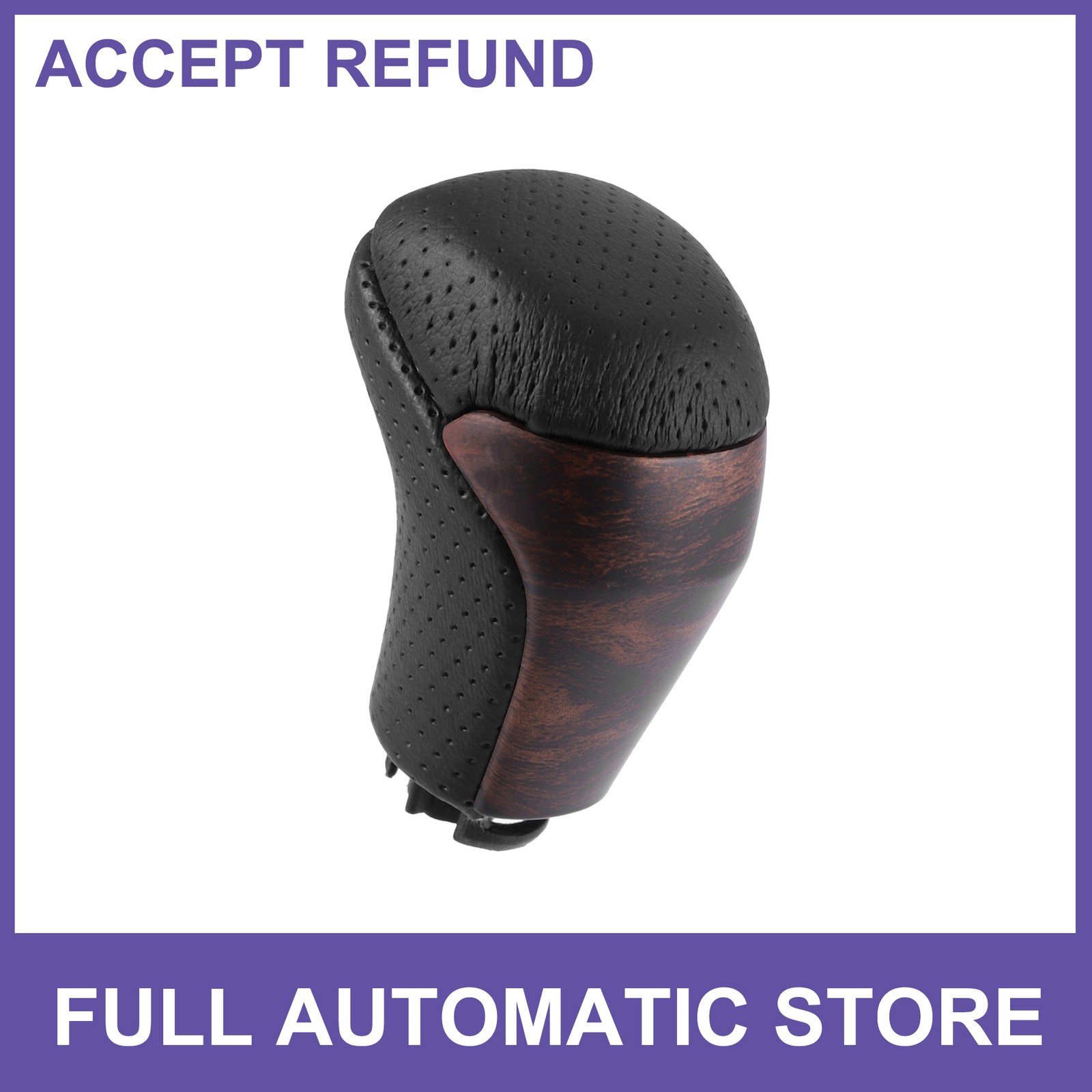 Gear Shift Knob Stick Shifter for Toyota Tacoma 2016-2021 Black Gold Tone New