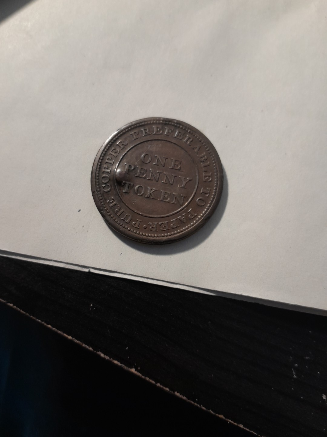 Canada 1813 Trade & Navigation Copper Penny Token
