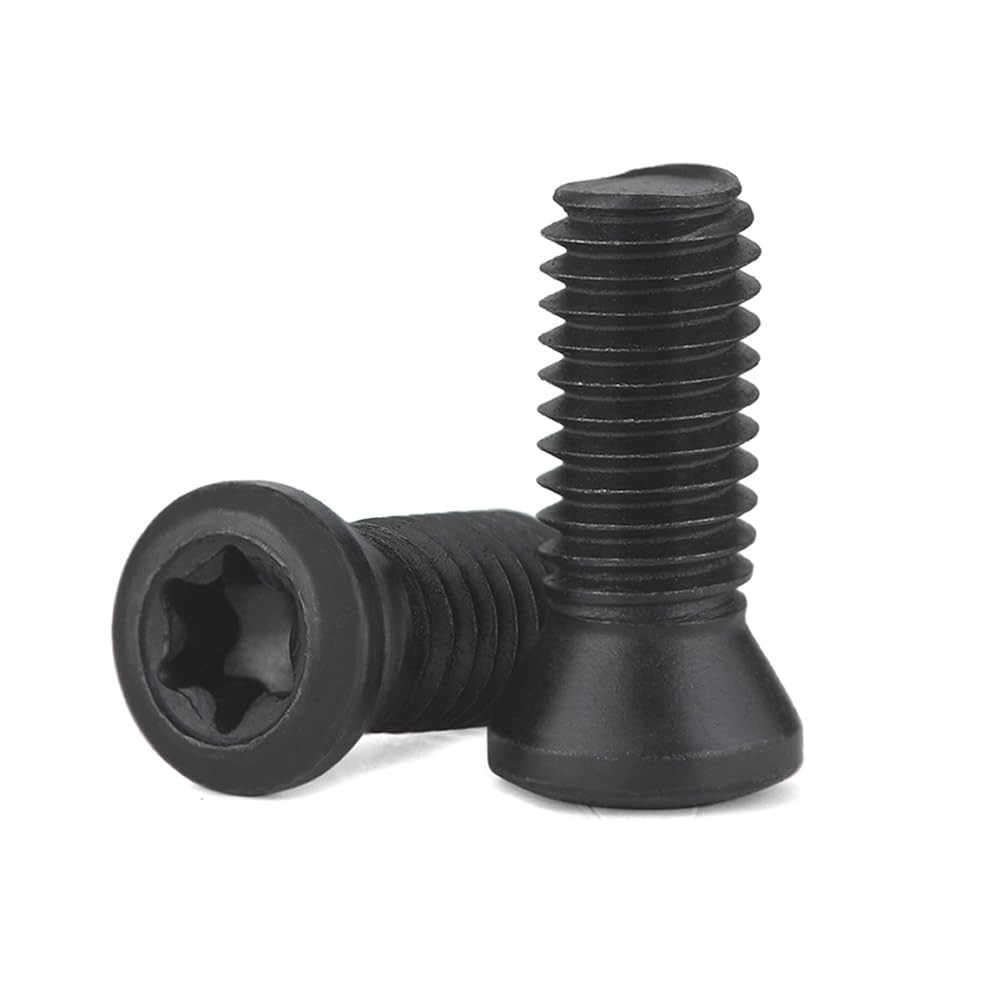 Qty30 M2.5 X 6Mm Alloy Steel Torx Screws for Replaces Carbide Insert CNC Lathe T