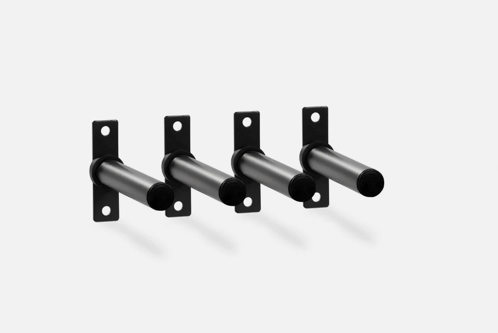 Titan Fitness X-3 and T-3 Series Weight Plate Holders, Set of 4, Olympic Pegs