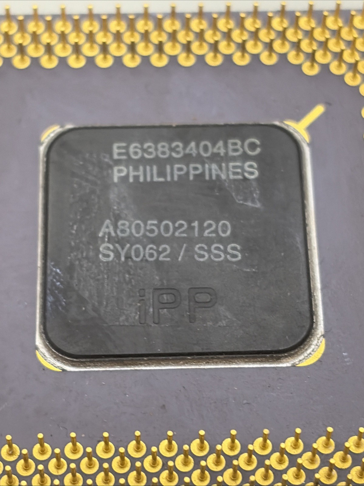 Intel Pentium 120 A80502120 SY062 Sockel/Socket 7 120MHz/60MHz CPU Processor