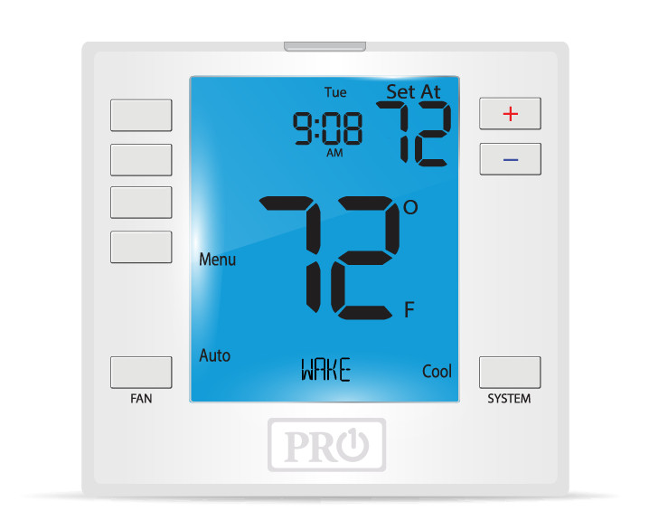 T series  - Pro1 Single and two Stage Programmable & Non-Programmable Thermostat