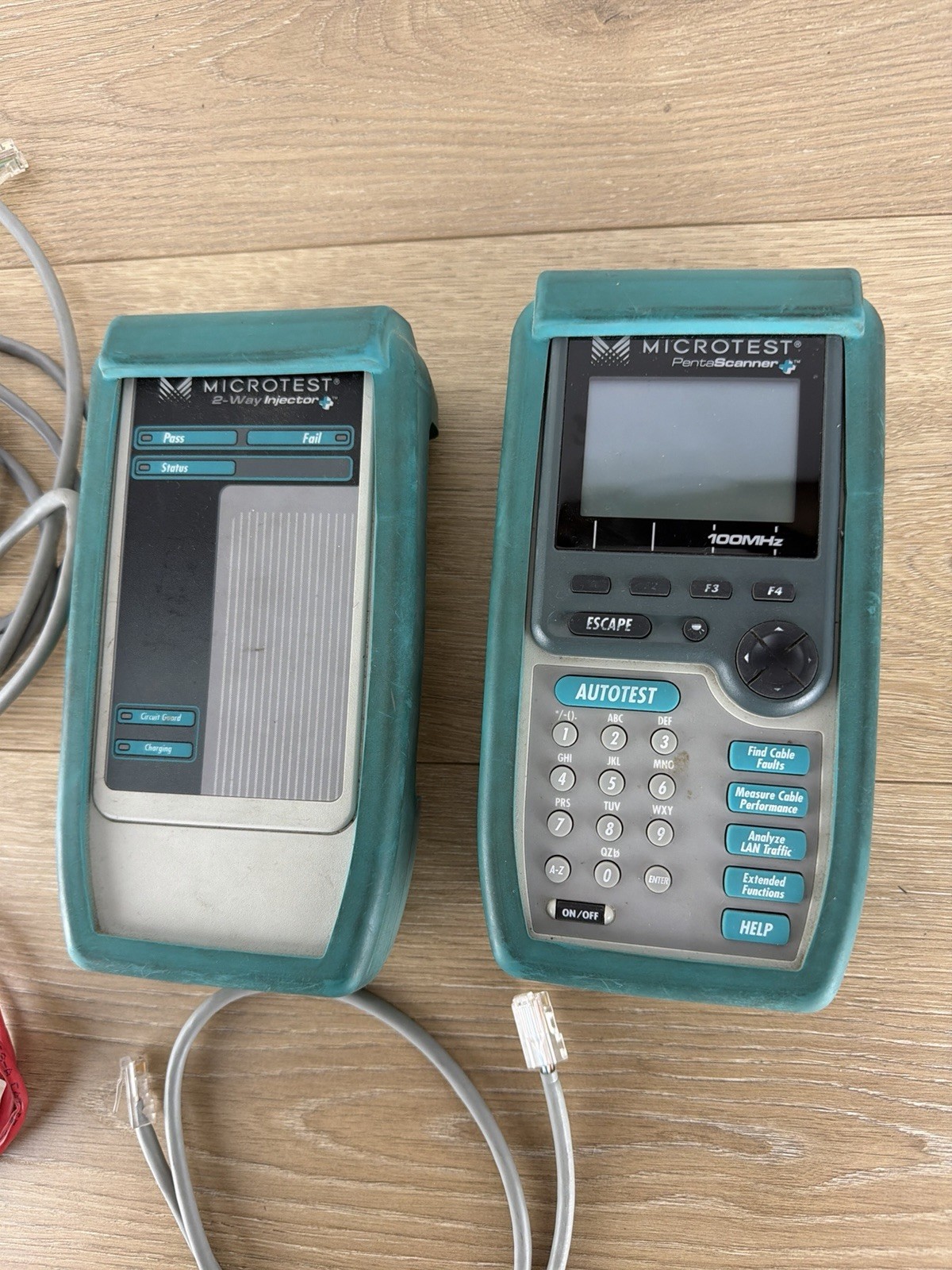 MicroTest Penta Scanner & 2-way Injector Kit with Case **Untested**