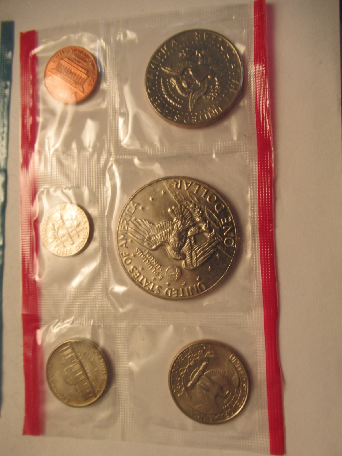 1977 US Mint Uncirculated Set, US Mint Packaging
