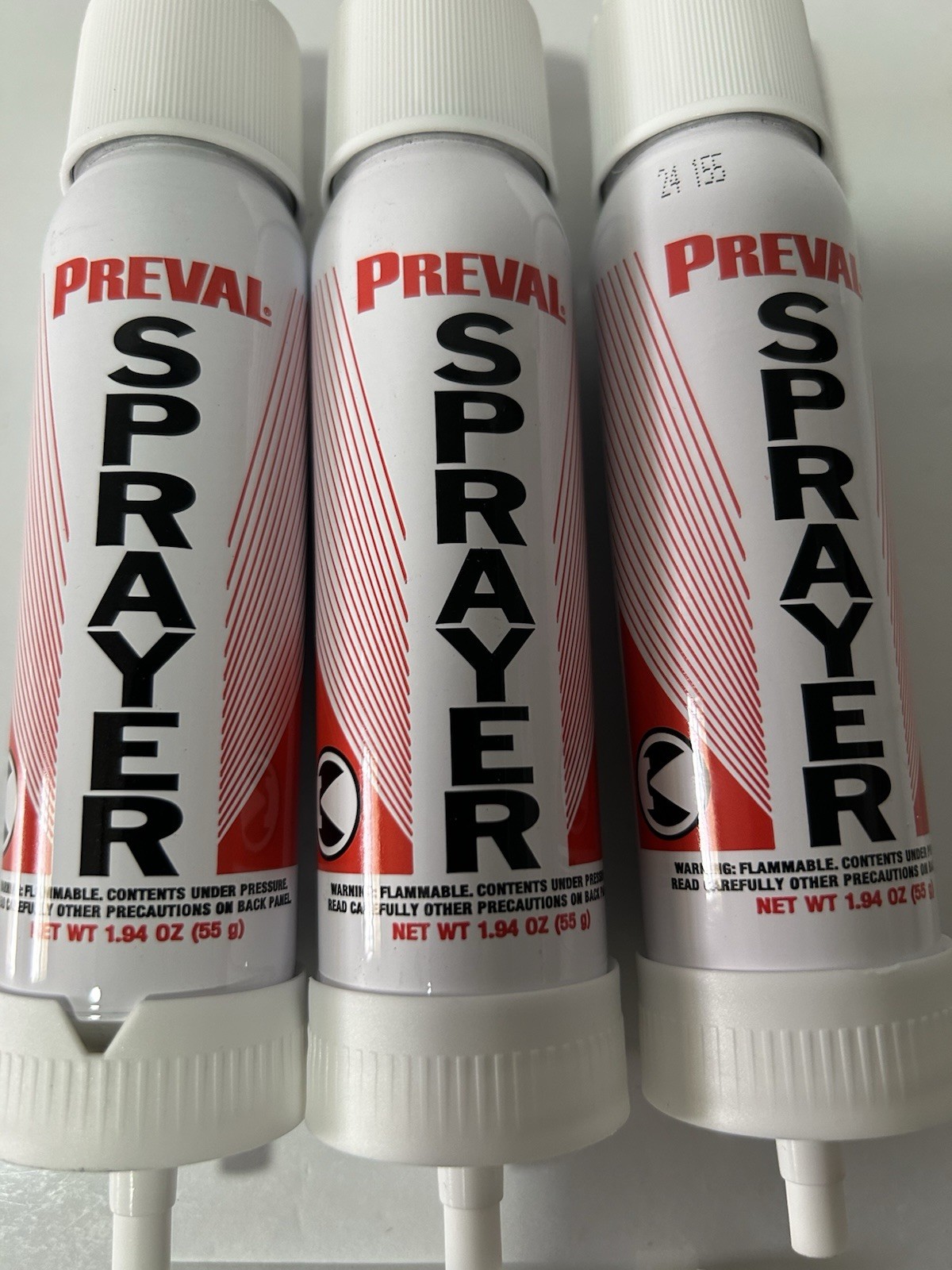 3 Pack Preval Sprayer 1.94 Oz. Power Unit