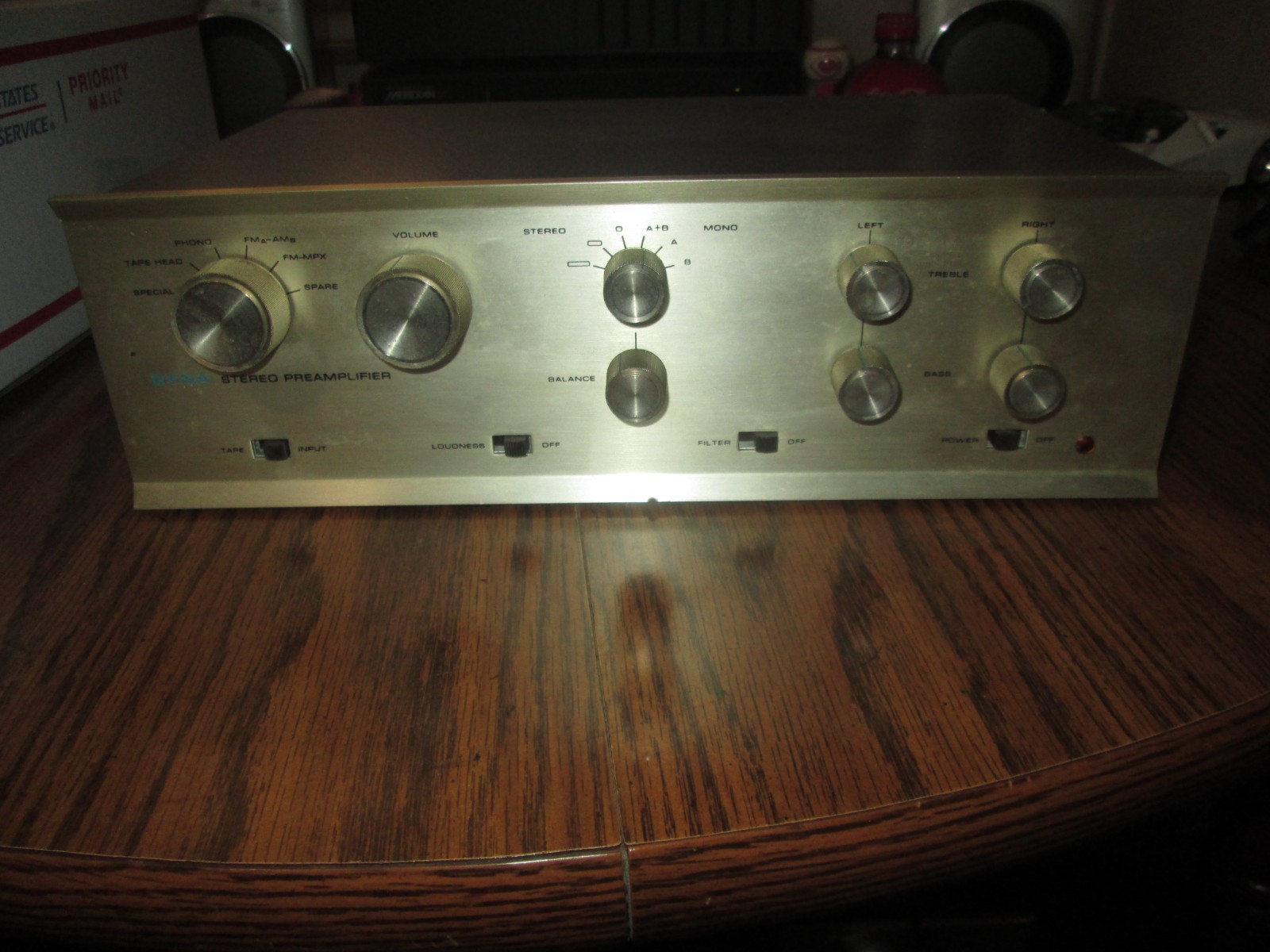 DYNA Stereo Preamplifier PAS TUBE  Preamp AS-IS PARTS OR REPAIR Stereo No Tubes