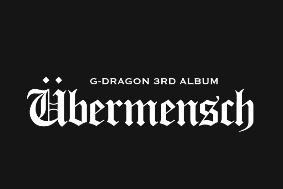 G-DRAGON 3RD ALBUM Übermensch BIGBANG GD OFFICIAL POB PHOTOCARD PHOTO CARD ONLY