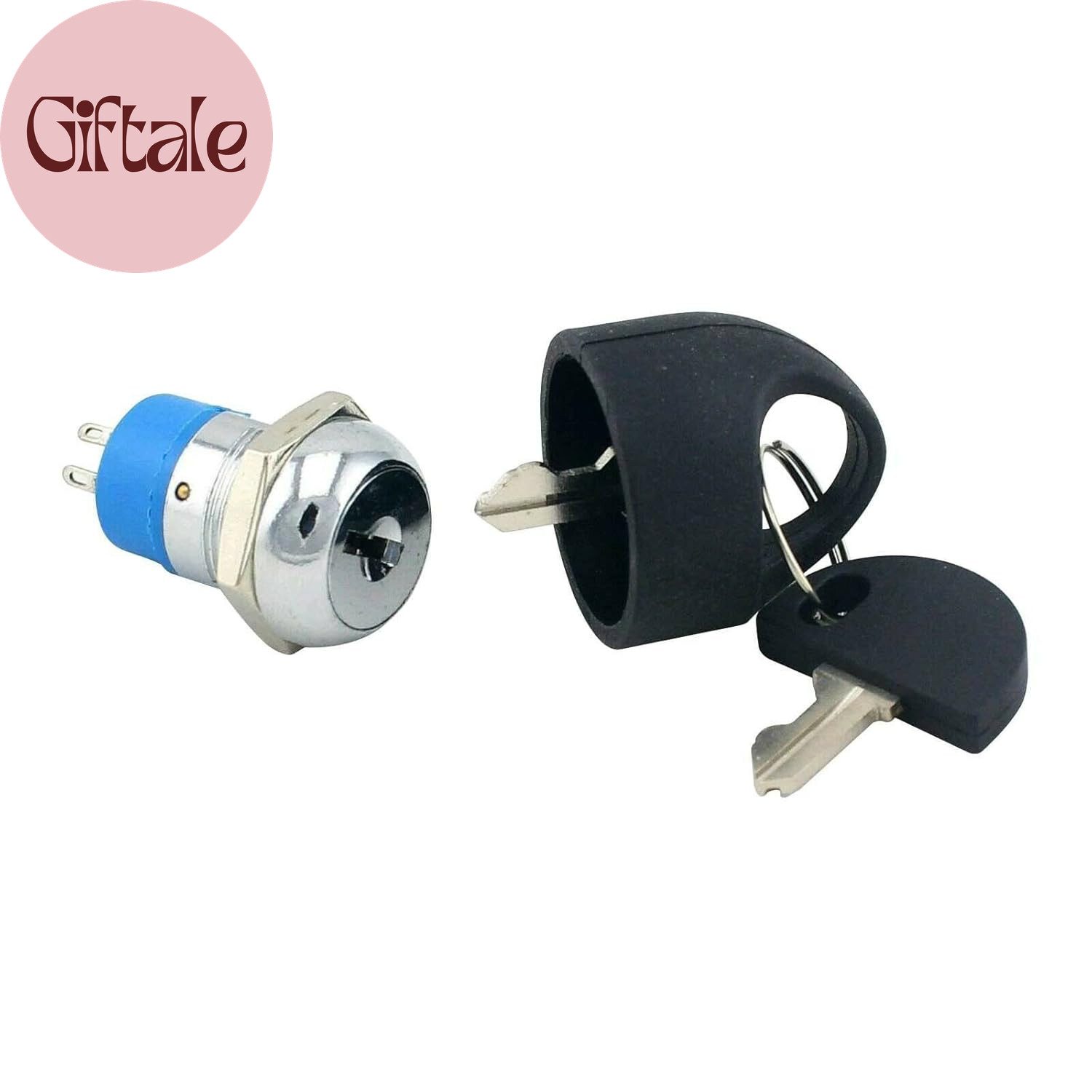 Ignition Switch with Key, Replacement Mobility Scooter Spare Start On/Off Igniti