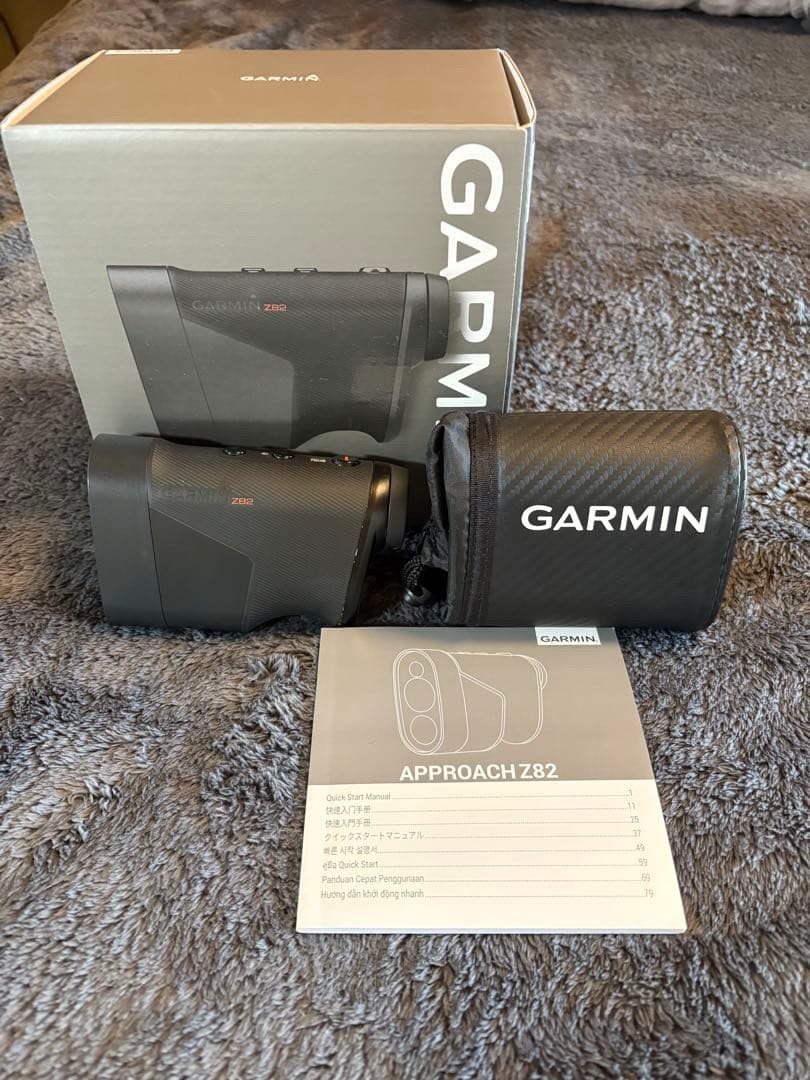 Garmin Approach Z82 GPS Golf Laser Rangefinder Navigator Used w/ Box Japan