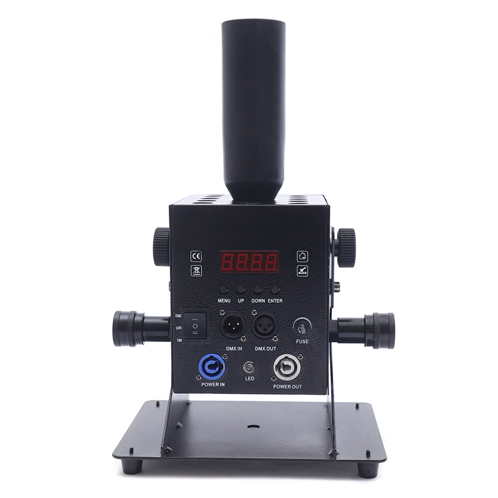 2 Pack LED CO2 Jet Smoke Machine & 6m Hose CO2 Cannon DMX Blaster DJ Disco Stag