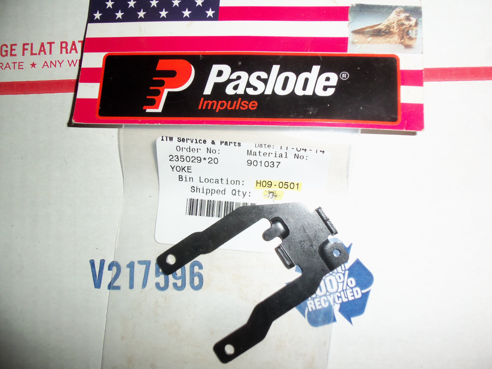"NEW" Paslode  Part # 901037  Yoke
