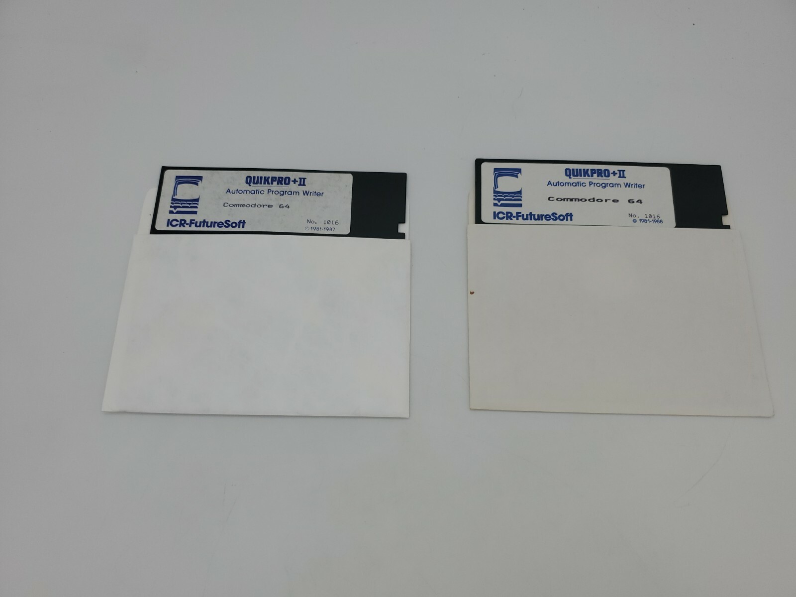 QuikPro+II Automatic Program Writers Software Manual Commodore 64 ICR FutureSoft