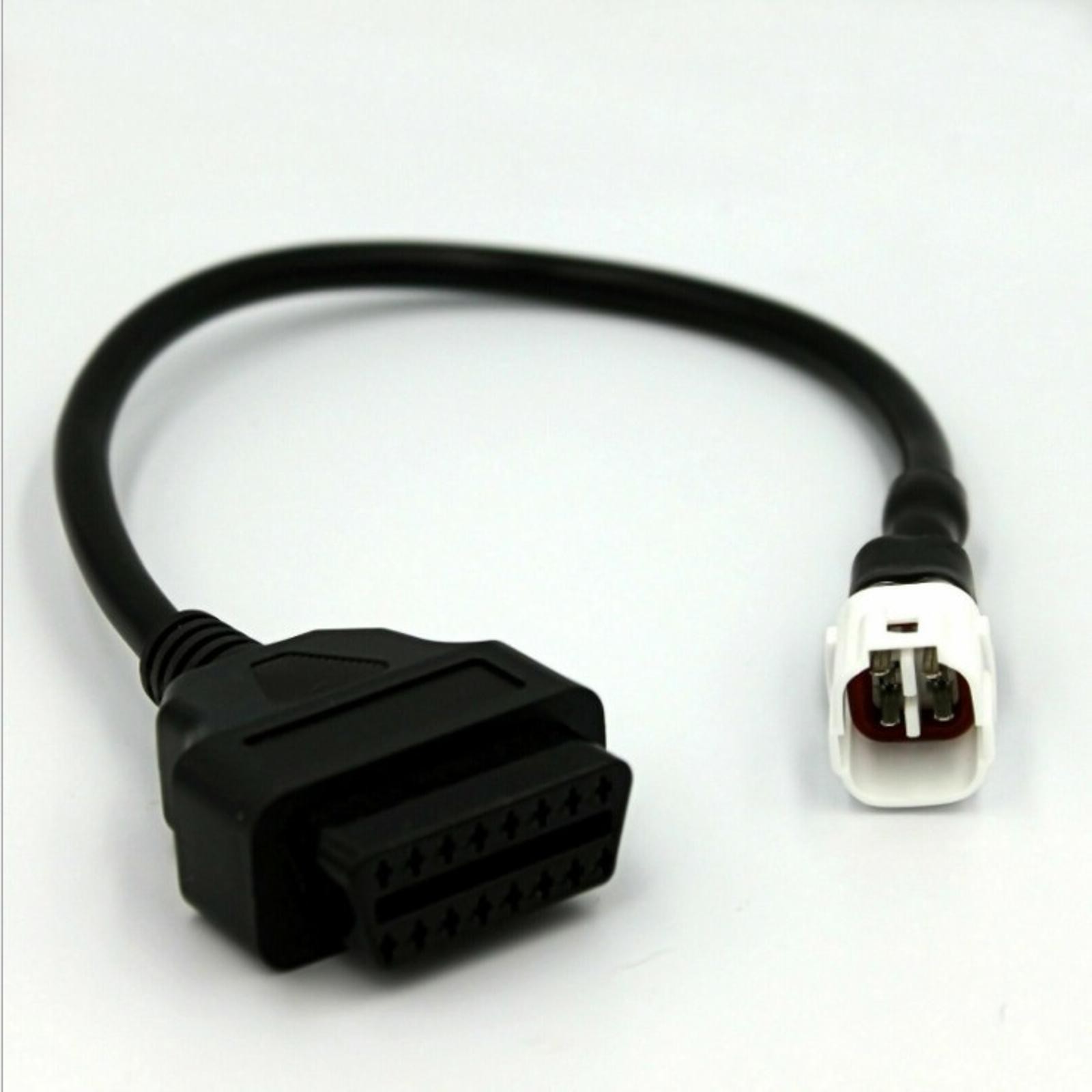 4Pin F to 16Pin M Diagnostic Plug Adaptor Cable For Yamaha Motorcycle Bike ATV B