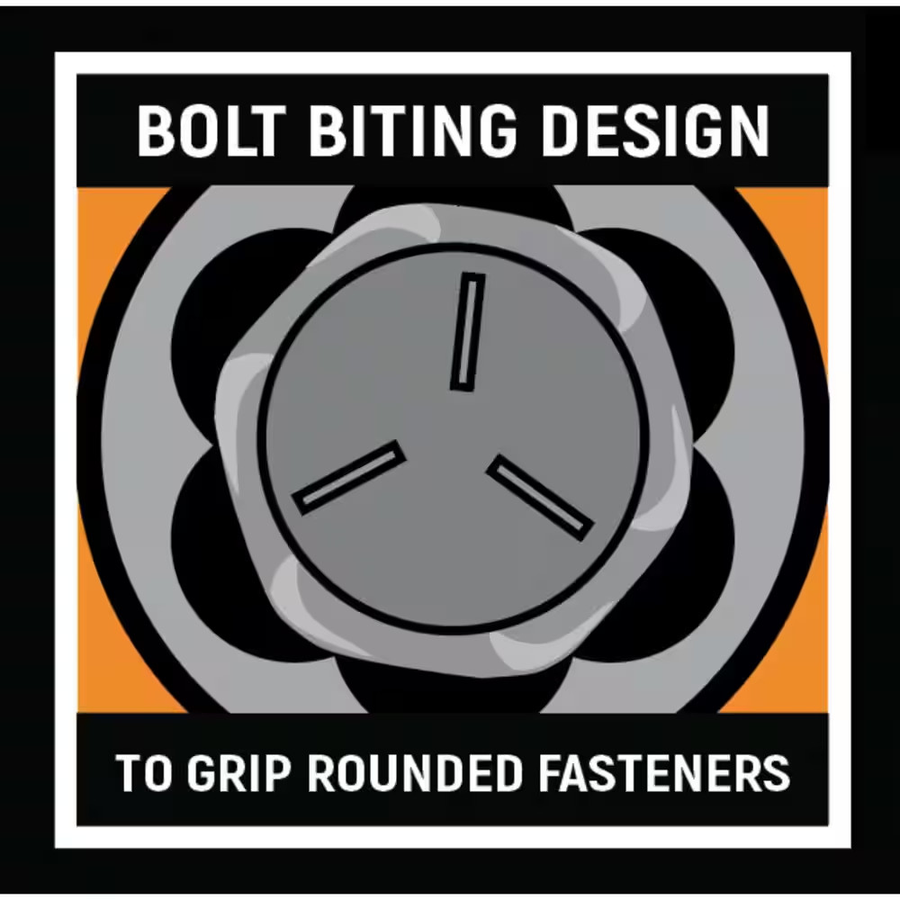 Bolt Biter 1/4 In. Drive Metric Impact Extraction Socket 7- Mm