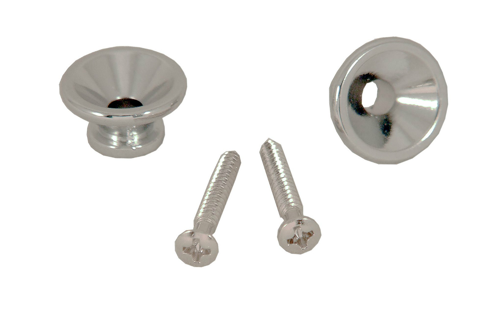 Strap Button Large Chrome Pair Bitterroot 081151CH