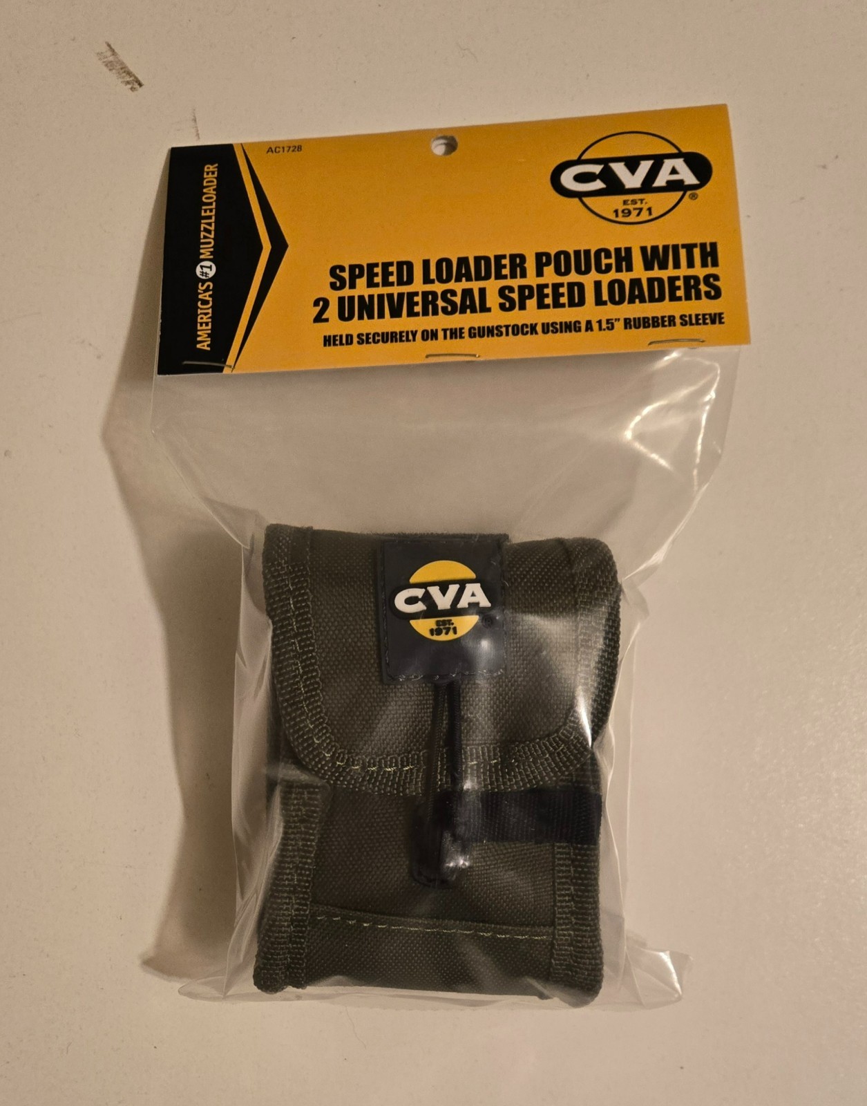 Blackpowder Muzzleloader Speed Loader Tubes and Pouch