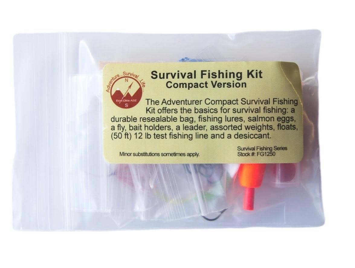 Best Glide ASE Survival Fishing Kit - Compact Version (1) Red