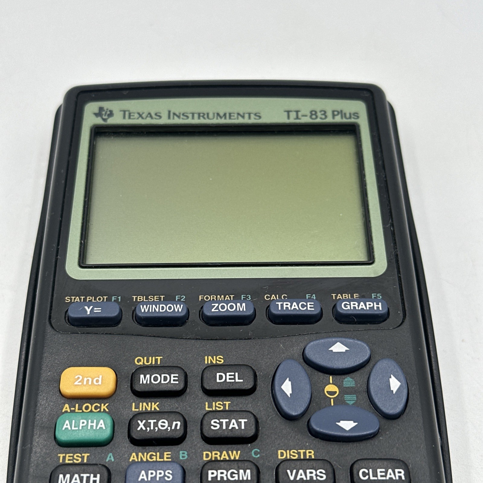 Texas Instruments TI-83 Plus Graphing Calculator Tested Working With Cover
