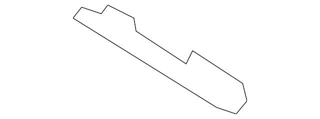 Genuine Ford Instrument Panel Molding FL1Z-7804608-BA