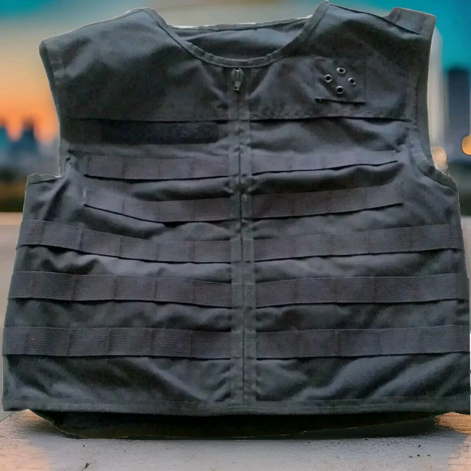 Bulletproof Vest Size Small Tactical Survival Armor  OC Assault (VEST ONLY)