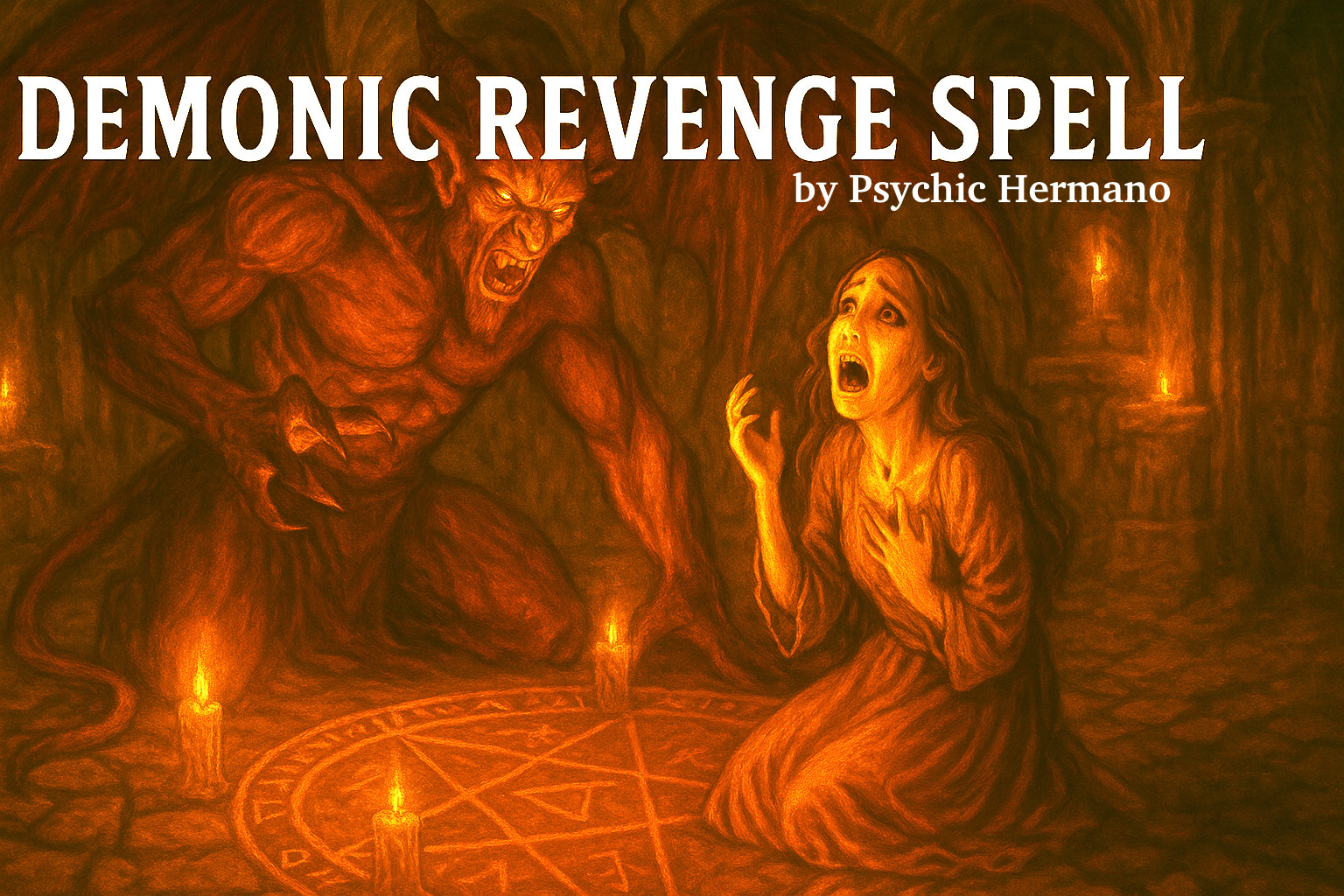 Demonic Revenge Spell – Powerful Ritual to Punish by Psychic Hermano