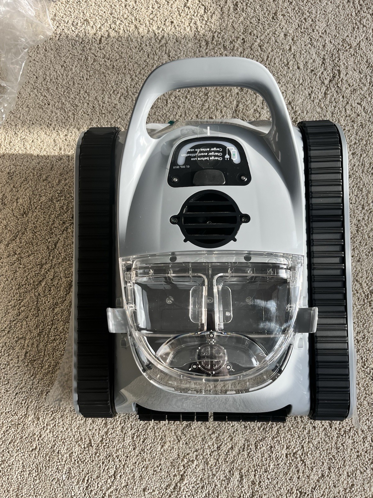 Seauto Crab Cordless Robotic Battery Powered Pool Cleaner Wall Climber