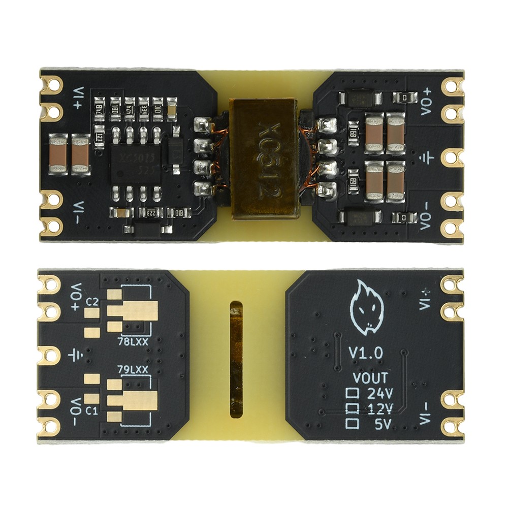 XC5015 DC-DC 9-42V to ±5/±12V Step-Down Isolated Power Supply Module Low Ripple