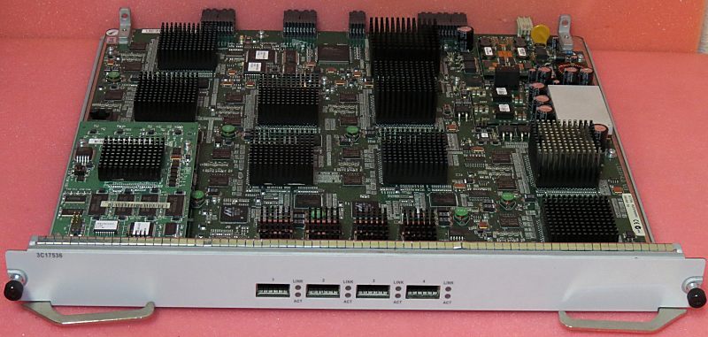 3Com Switch 8800 4-Port 10G (XFP) QUAD IPv6 Module 3C17536 7xAvailable