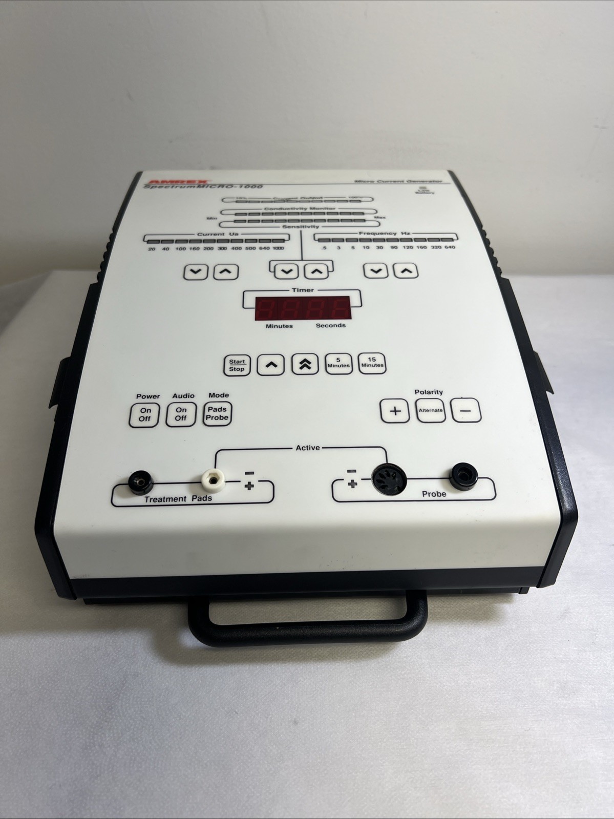 Amrex Spectrum MICRO-1000 Microcurrent Generator /Works
