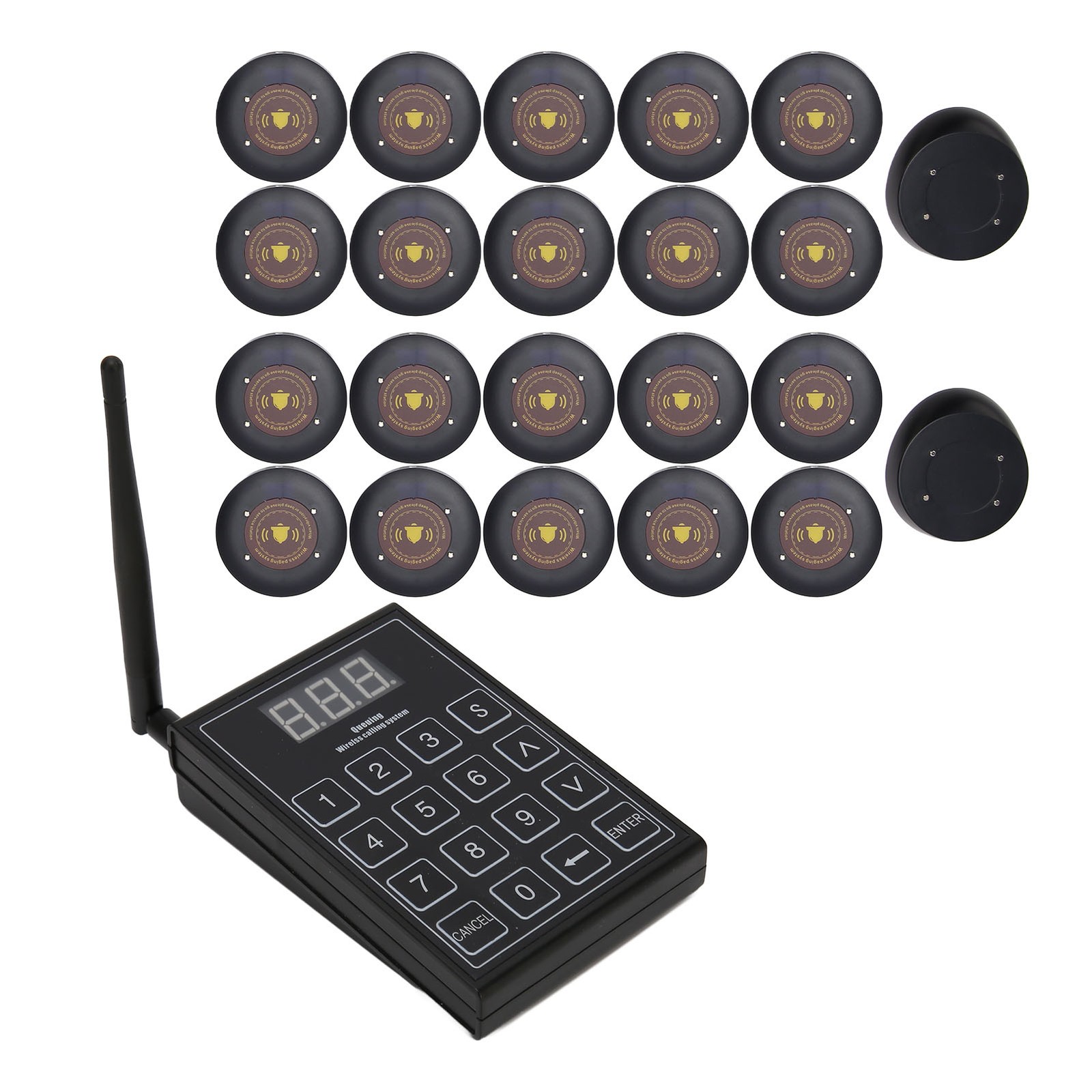 Wireless Guest Paging Queuing System Long Range Paging System With Transmit BAZI