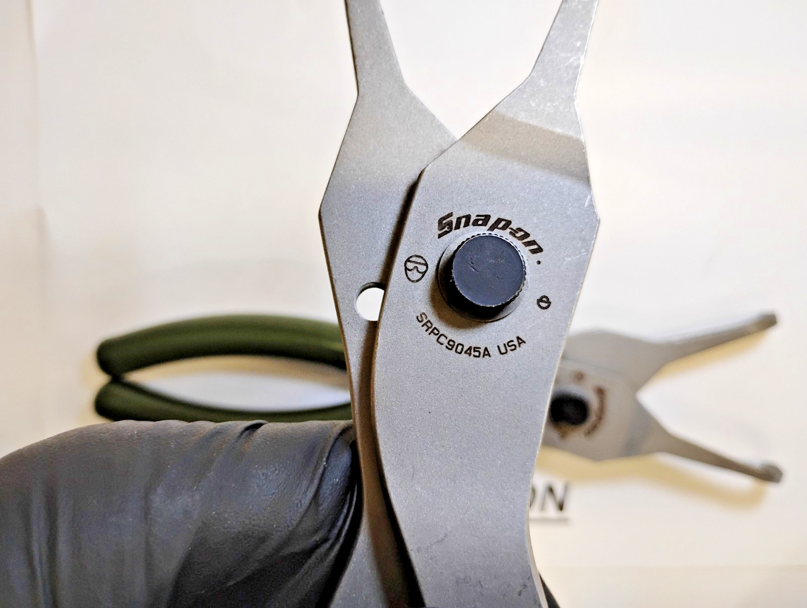 Snap-On Tools USA NEW 2pc Custom Snap Ring Plier Set SRPC9045ACG SRPC9090ACG